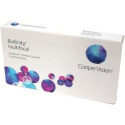 Biofinity multifocale -6pack- lentilles de contact mensuelle progressive coopervision