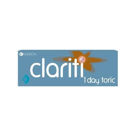 Clariti 1 day Toric -30 pack- lentille de contact journalière toric sauflon