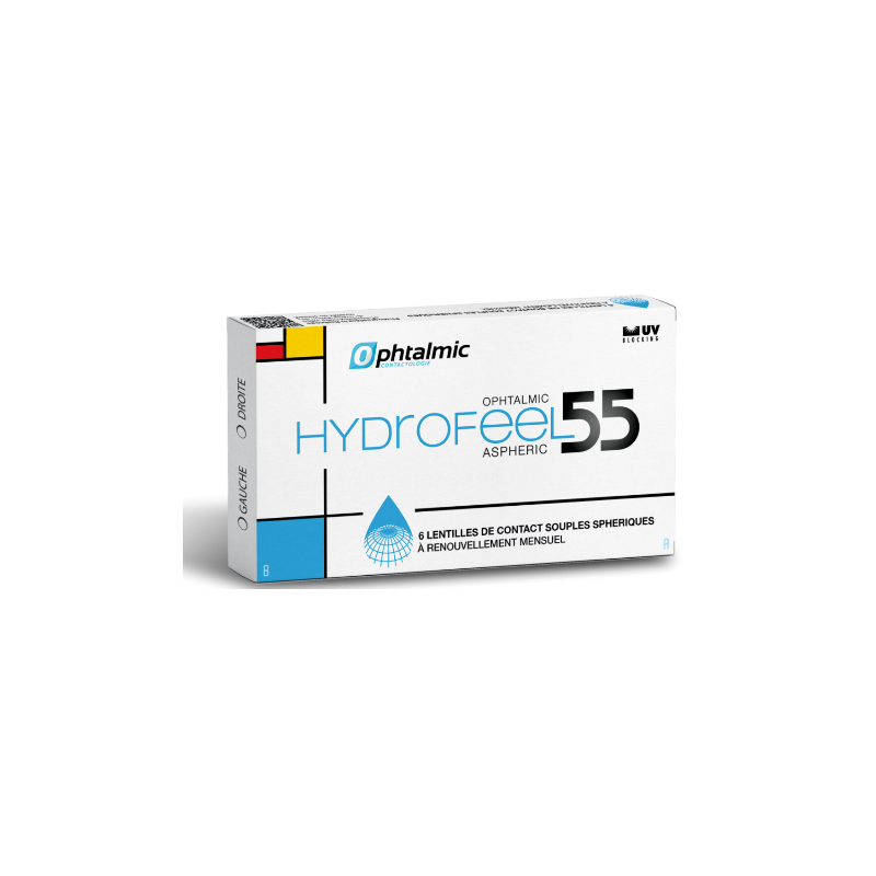 Ophtalmic Hydrofeel 55 Asph ( 6 pack )