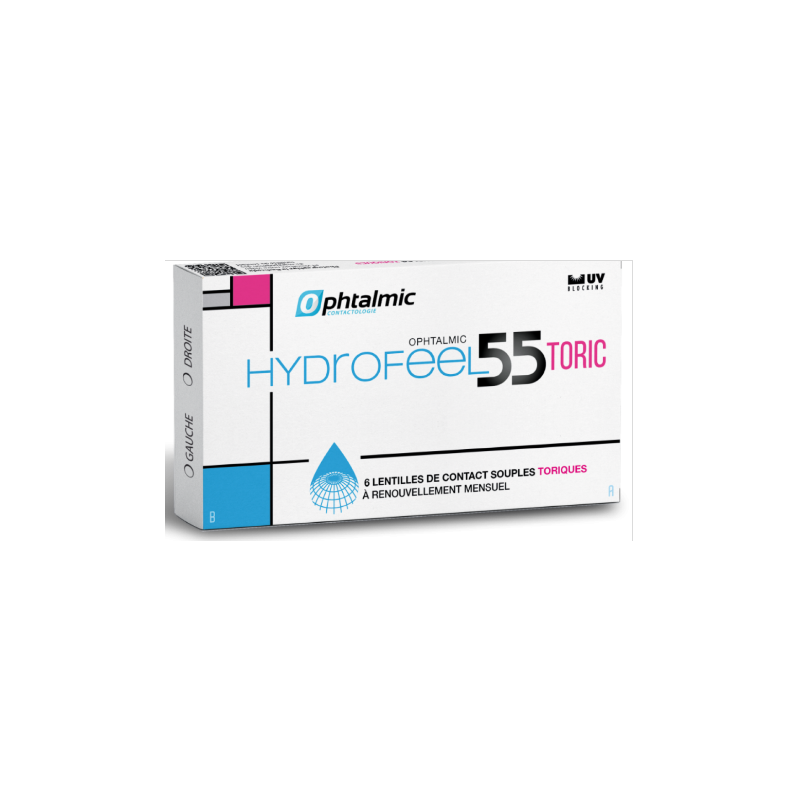 Ophtalmic Hydrofeel 55 Toric ( 6 pack )
