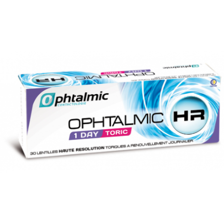 Ophtalmic HR 1 Day Toric ( 30 pack )