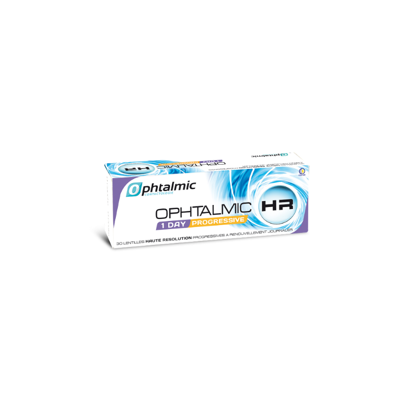 Ophtalmic HR 1 day Progressive ( 30 pack )